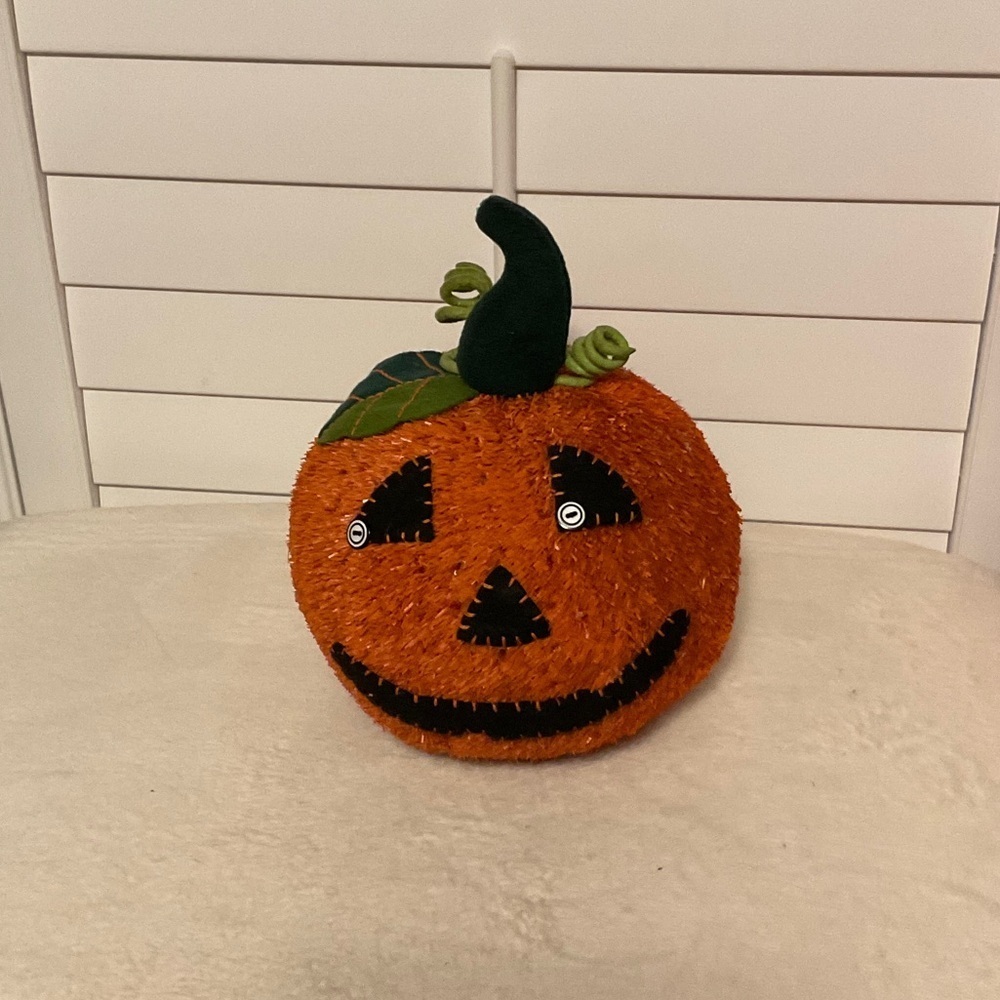 Festive Orange Pumpkin Decor